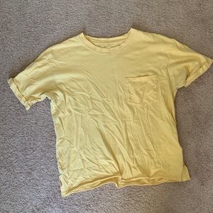 Oversized American Eagle Pocket Tee
